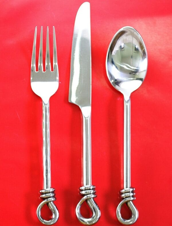Handcrafted Rope Handle Flatware Set | Thai Artisan Cutlery – eThaiCraft - Image 2