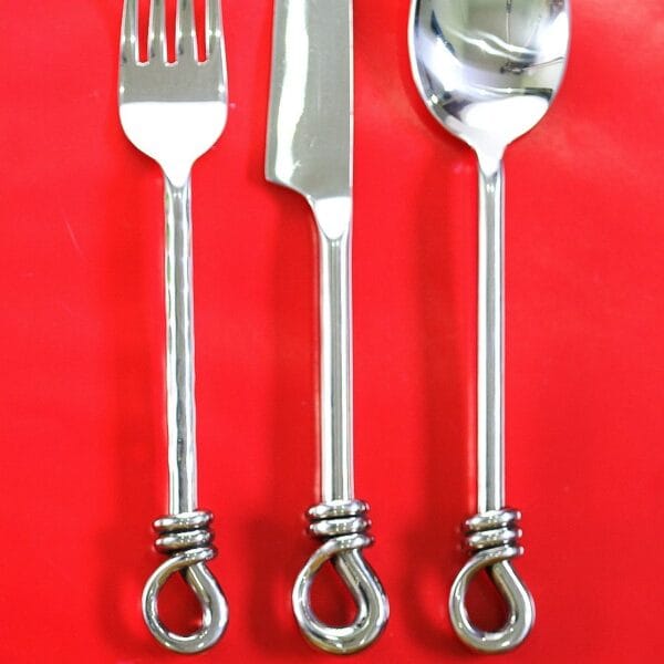 Handcrafted Rope Handle Flatware Set | Thai Artisan Cutlery – eThaiCraft - Image 4