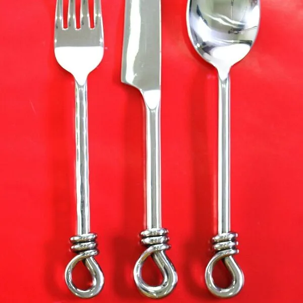 Handcrafted Rope Handle Flatware Set | Thai Artisan Cutlery – eThaiCraft - Image 4