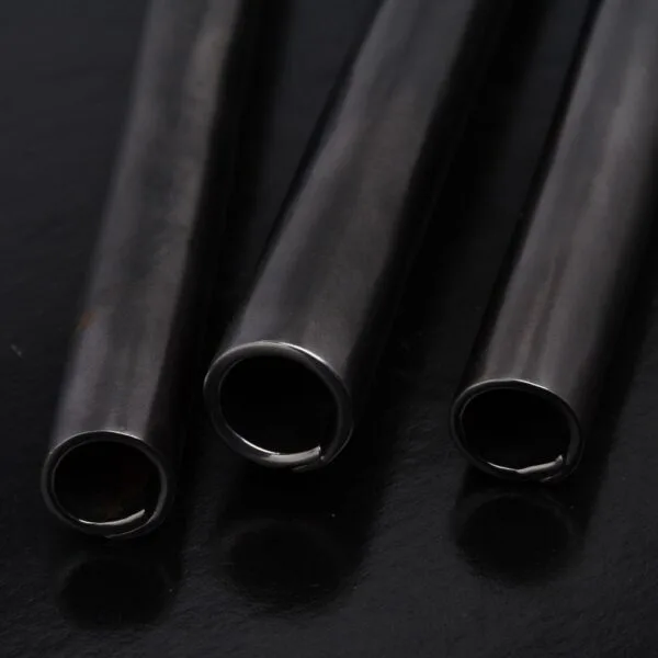 Handcrafted unpolished rolled handle flatware set by Thai artisans