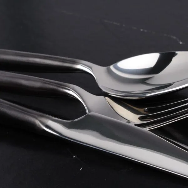Handcrafted Unpolished Rolled Handle Flatware | eThaiCraft - Image 6