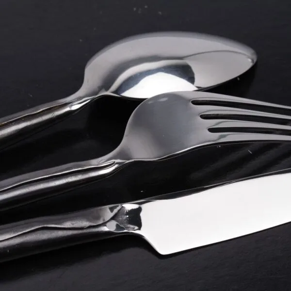 Handcrafted Unpolished Rolled Handle Flatware | eThaiCraft - Image 7